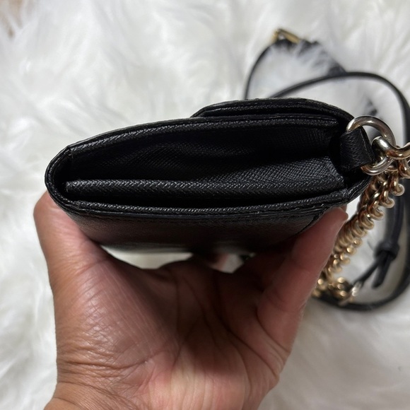 Michael Kors Black Crossbody Wallet Bag with Gold Chain - Picture 8 of 8